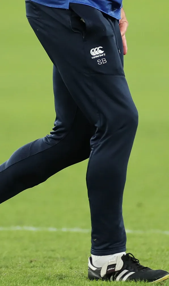 International Bottoms & Trousers Player wearing Canterbury track pants during an international rugby game
