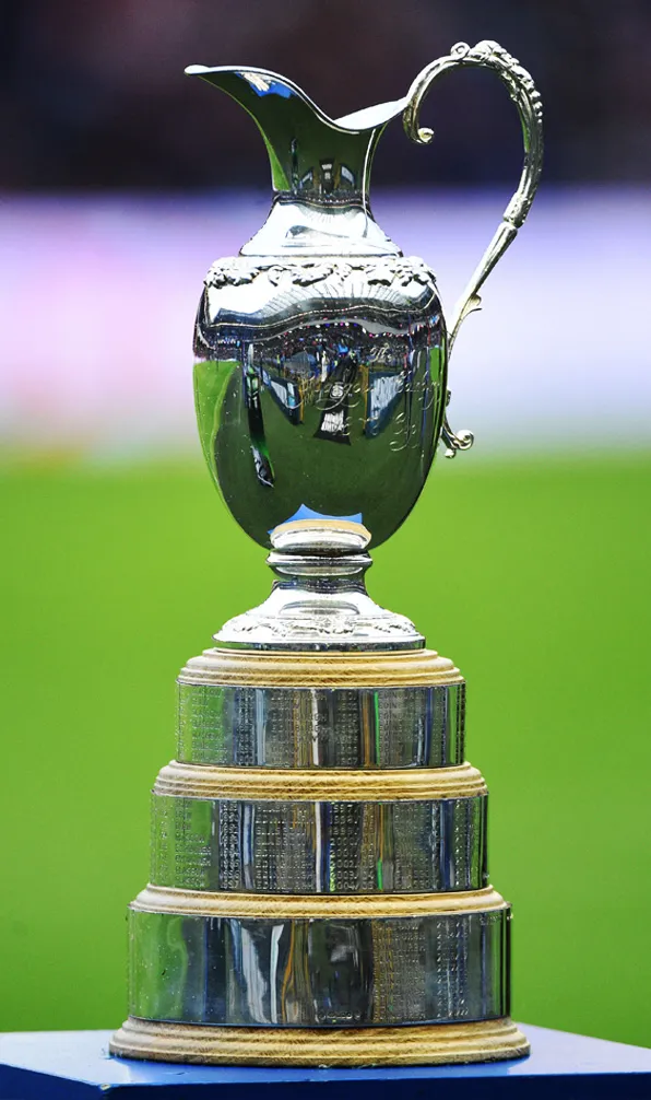 1872 cup The 1872 cup sitting on a plinth with the rugby pitch in the background