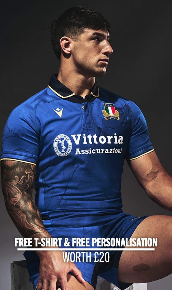 Italy Free Tee & Personalisation Italy Free Tee & Personalisation