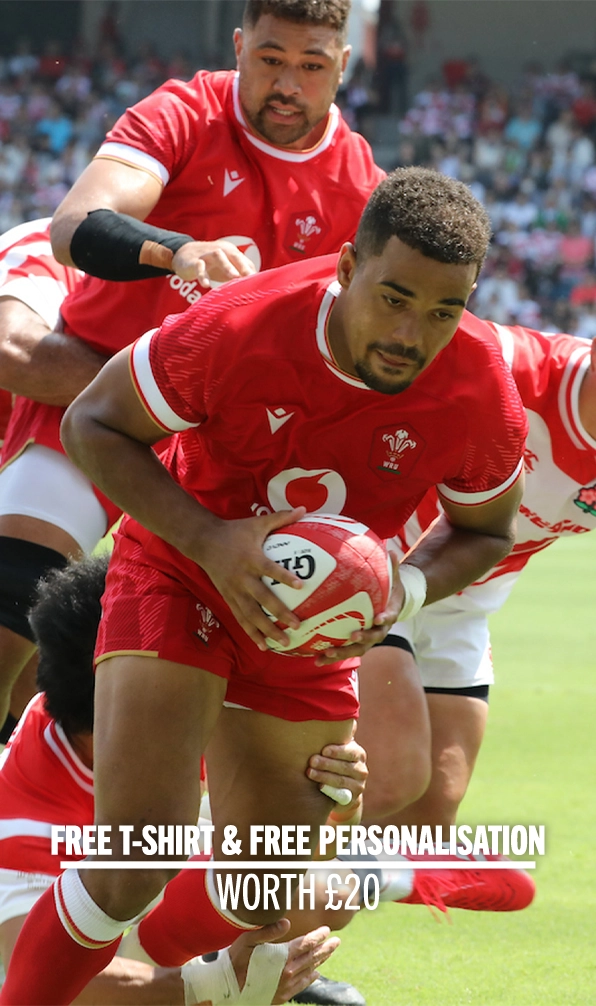 Wales Free Tee & Personalisation Wales Free Tee & Personalisation