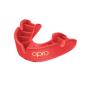 Opro Bronze Mouthguard - Red - Front