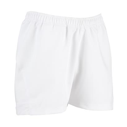 Unbranded Teamwear Pro Rugby Shorts White - Front