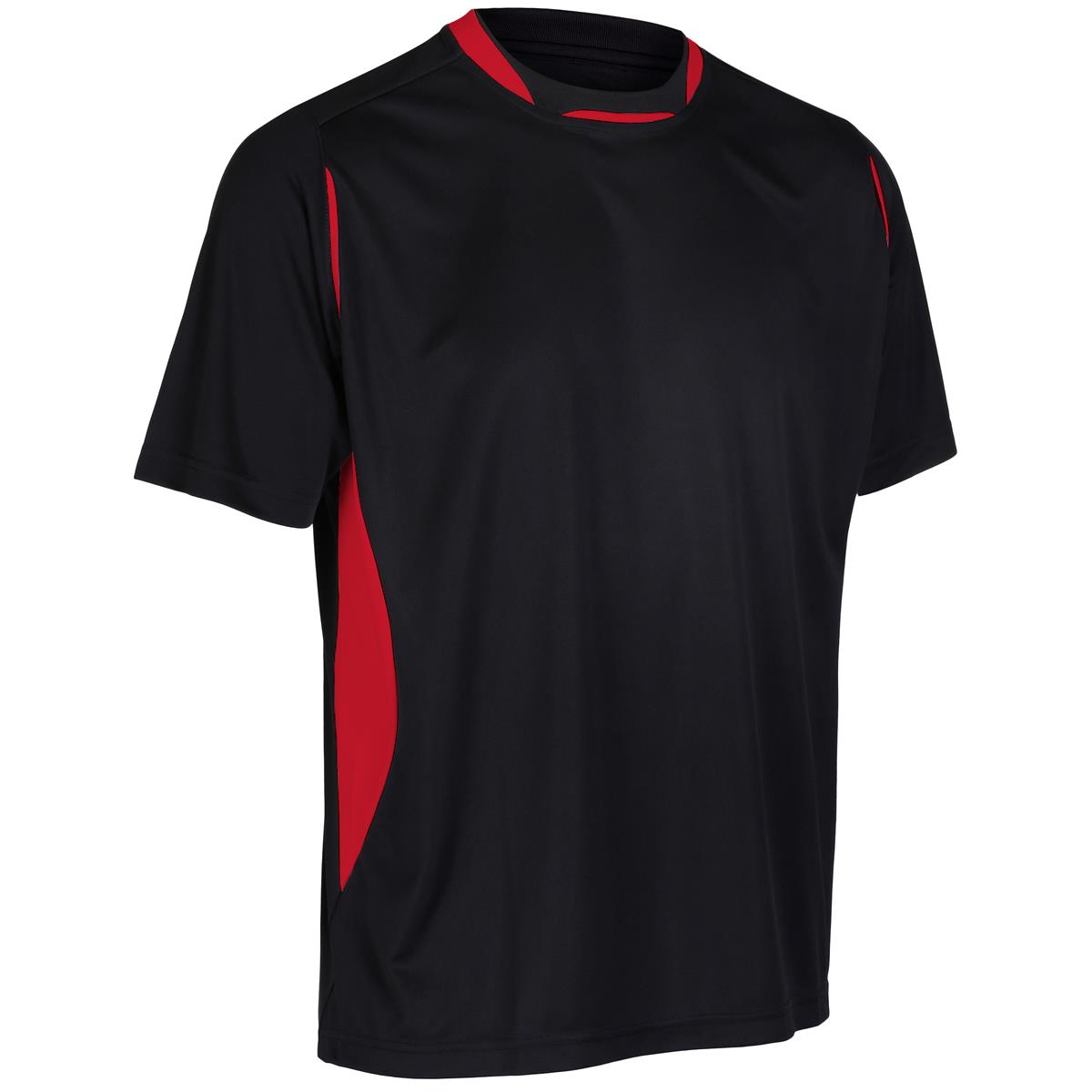 Kids Black and Red Teamwear Pro Training Tee Shirt | rugbystore