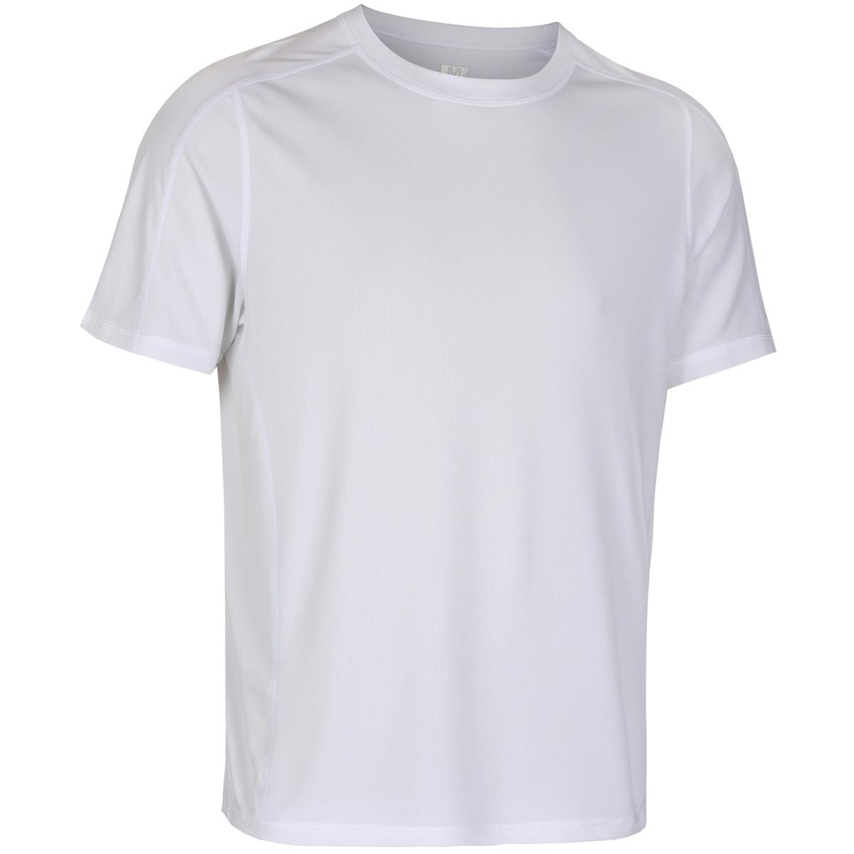 Mens White Unbranded Teamwear Technical Tee Shirt | rugbystore
