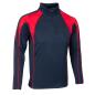 Unbranded Teamwear Pro Midlayer Navy/Red - Front