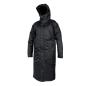 Unbranded Teamwear Contoured Thermal Touchline Coat Black Kids - Front