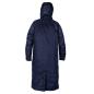 Unbranded Teamwear Contoured Thermal Touchline Coat Navy - Back