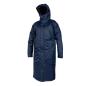 Unbranded Teamwear Contoured Thermal Touchline Coat Navy Kids - Front