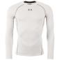 Under Armour Heatgear Armour Compression L/S Tee White - Front