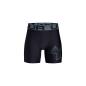 Under Armour Heatgear Fitted Shorts Black Kids - Front