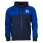 Scotland Leisure Heavy Cotton Full Zip Hoodie Navy/Royal 2020 front