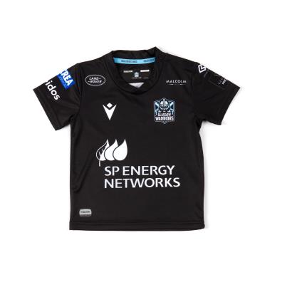 Glasgow Warriors Baby Poly Home Rugby Shirt S/S 2021 - Front