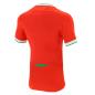 Wales Bodyfit Home Rugby Shirt S/S 2021 - Back