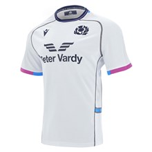 Macron Scotland Mens Poly Alternate Rugby Shirt - Short Sleeve -