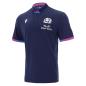 Macron Scotland Mens Classic Home Rugby Shirt - Short Sleeve - Front