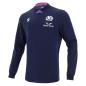 Macron Scotland Mens Classic Home Rugby Shirt - Long Sleeve - Front