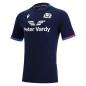 Macron Scotland Mens Bodyfit Home Rugby Shirt - Short Sleeve - Front