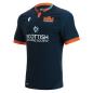 Macron Edinburgh Kids Poly Home Rugby Shirt - Short Sleeve - Front