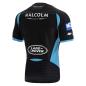 Macron Glasgow Warriors Mens Poly Home Rugby Shirt - Back