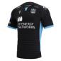 Macron Glasgow Warriors Mens Poly Home Rugby Shirt - Front
