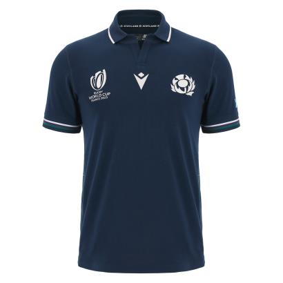 Scotland Mens Rugby World Cup 2023 Classic Home Shirt - Short - Front