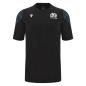 Scotland Mens Travel Polycotton T-Shirt - Black 2024