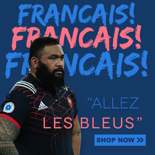 Buy the official France rugby replica shirt and kit made by adidas