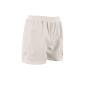 Gilbert Ladies Saracen Rugby Shorts White - Front 2