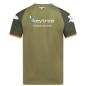 Umbro Mens Ospreys Alternate Rugby Shirt - Khaki Short Sleeve - Back