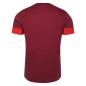 England Mens Rugby Training Shirt - Short Sleeve Red 2024 - Back