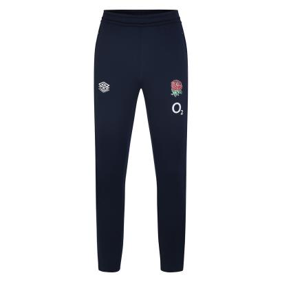 England Mens Tapered Track Pants - Navy Blazer 2024 - Front