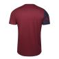 England Kids Rugby Training Shirt - Short Sleeve Red 2024 - Back