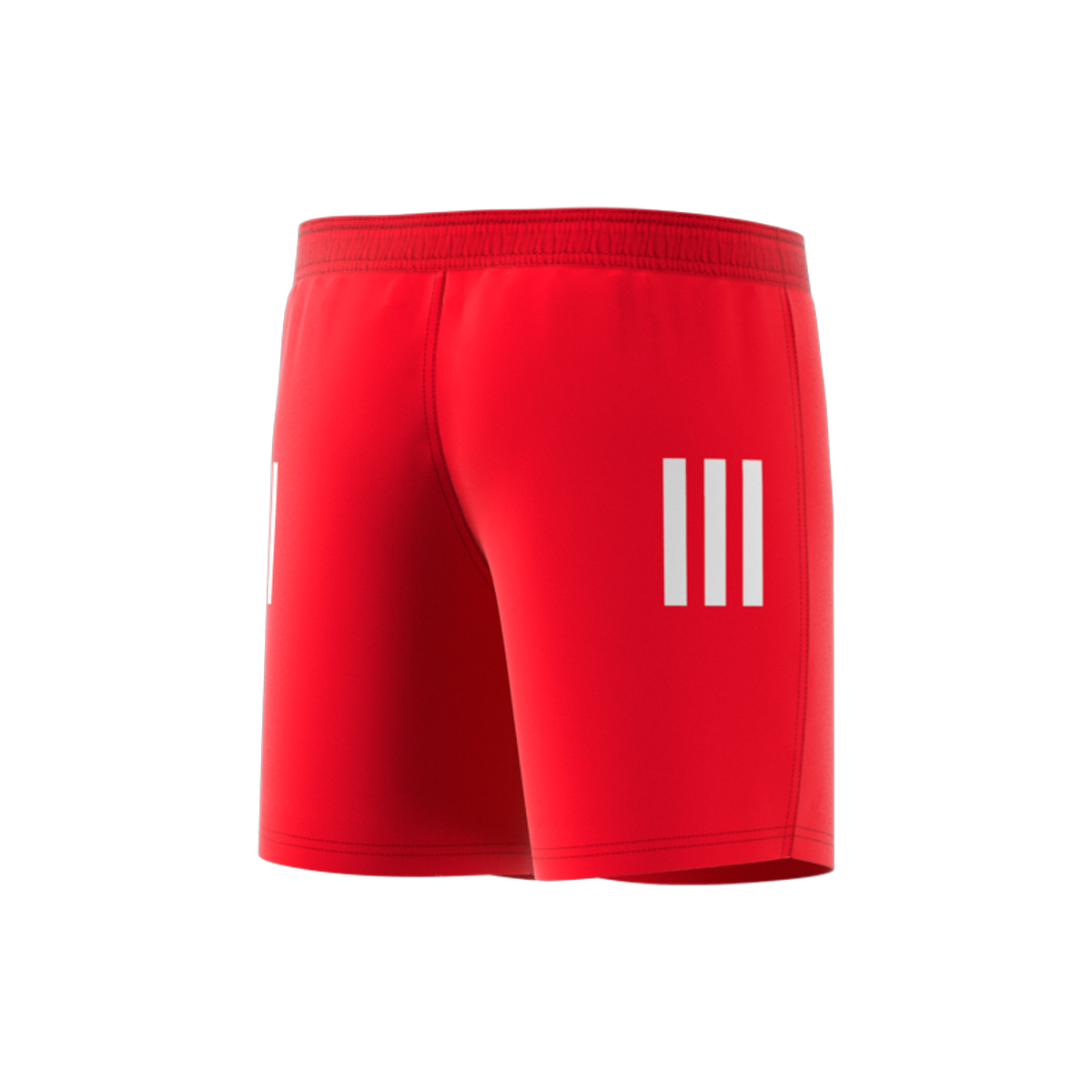 Kids Red adidas 3S Rugby Match Shorts | rugbystore