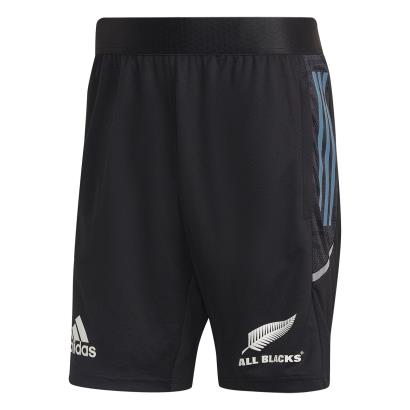 All Blacks Mens Gym Shorts - Black 2023 - Front