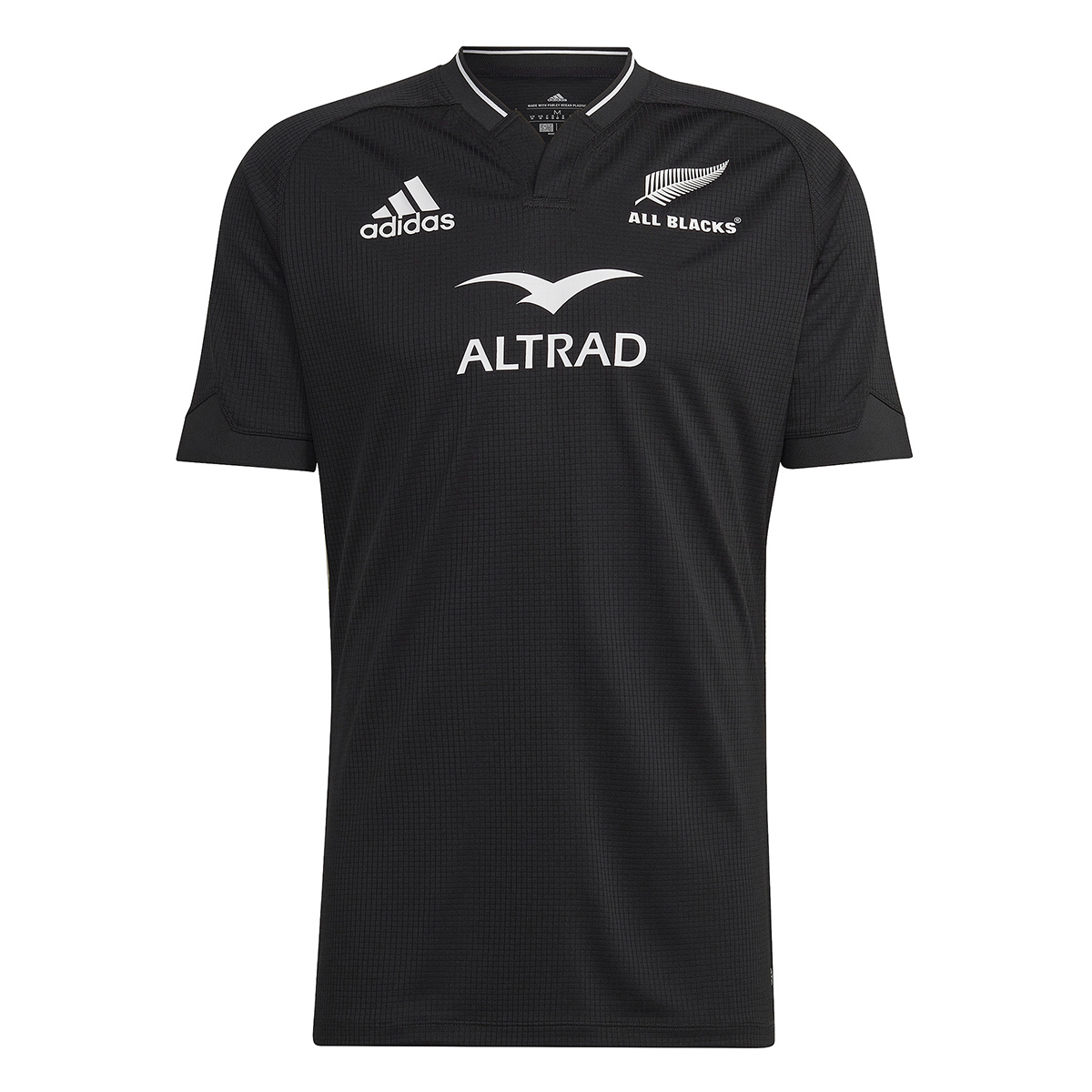 All Blacks Mens Home Rugby Shirt - Short Sleeve Black 2023