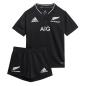 adidas All Blacks Kids Home Rugby Kit - Front