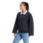 All Blacks Womens Lifestyle Sweatshirt - Black 2024 - Front
