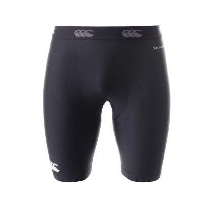Canterbury Adults Thermoreg Baselayer Shorts - Black - Front