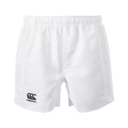 Canterbury Mens Advantage Rugby Match Shorts - White - Front