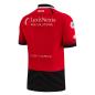 Cardiff Blues Mens Alternate Rugby Shirt - Short Sleeve Red 2023 - Back