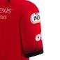 Cardiff Blues Mens Alternate Rugby Shirt - Short Sleeve Red 2023 - Shoulder