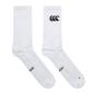 Canterbury Adults Mid Calf Grip Socks - Bright White - Flat Socks