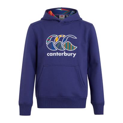 Canterbury Youths Uglies Hoodie - Azurite - Front