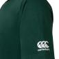 Canterbury Mens Club Plain T-Shirt - Forest - Sleeve