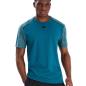 Canterbury Mens Polycotton Graphic Training Tee - Blue Coral - Model Front