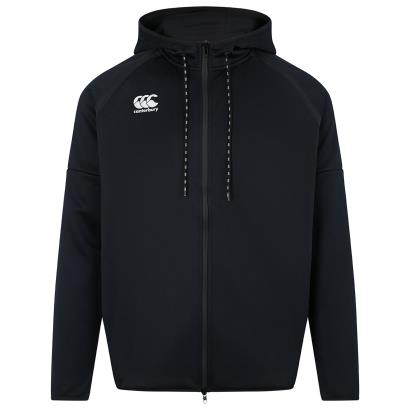 Canterbury Mens Pullover Tech Hoodie - Black - Front