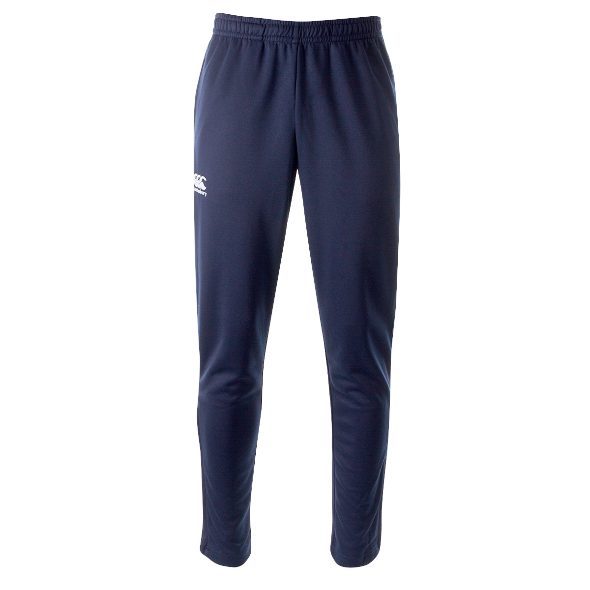 Mens Navy Canterbury Stretch Tapered Poly Knit Pants | rugbystore