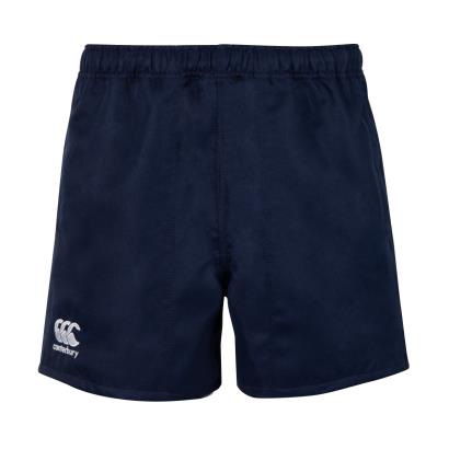 Canterbury Mens Polyester Professional Rugby Match Shorts - Navy - Front