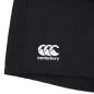Canterbury Mens Polyester Professional Rugby Match Shorts - Black - Canterbury Logo