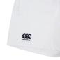 Canterbury Mens Polyester Professional Rugby Match Shorts - White - Canterbury Logo